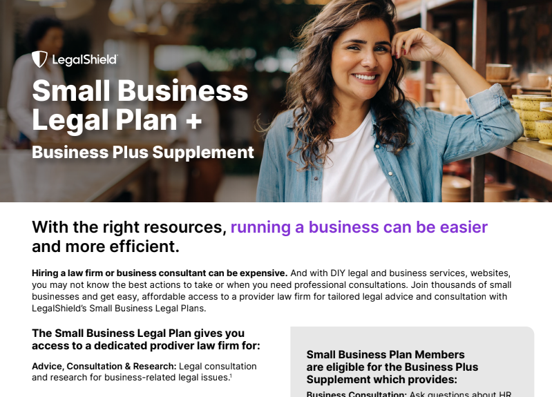 Small Business Legal Plan